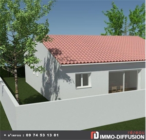 villa à la vente -   34320  ROUJAN, surface 95 m2 vente villa - UBI454576289